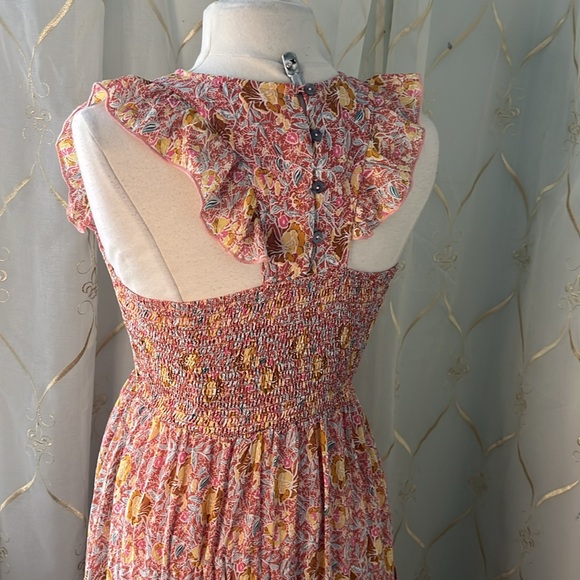 NWT Melloday Racerback Smocked Maxi Dress - Picture 2 of 6